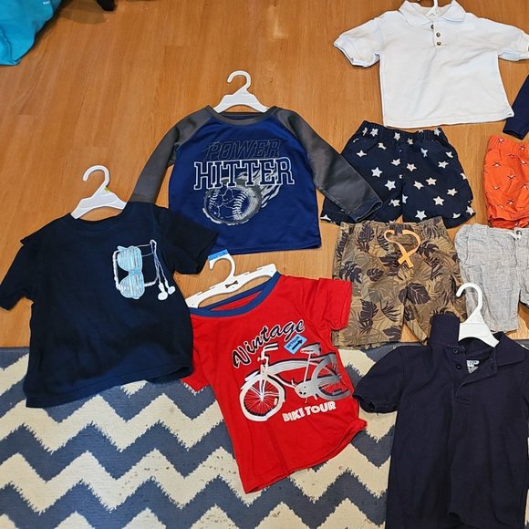 14 pieces 4t shorts and tops - Picture 2 of 2